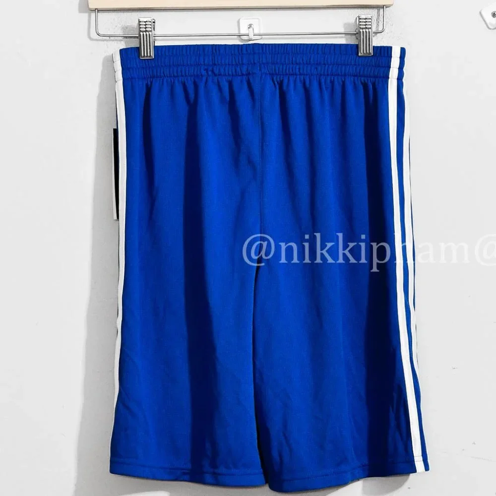 Brand new adidas Youth active shorts in  blue/white